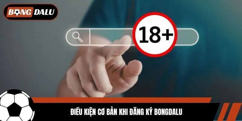 Điều kiện cơ bản khi đăng ký Bongdalu
