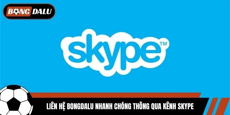Liên hệ Bongdalu nhanh chóng thông qua kênh Skype