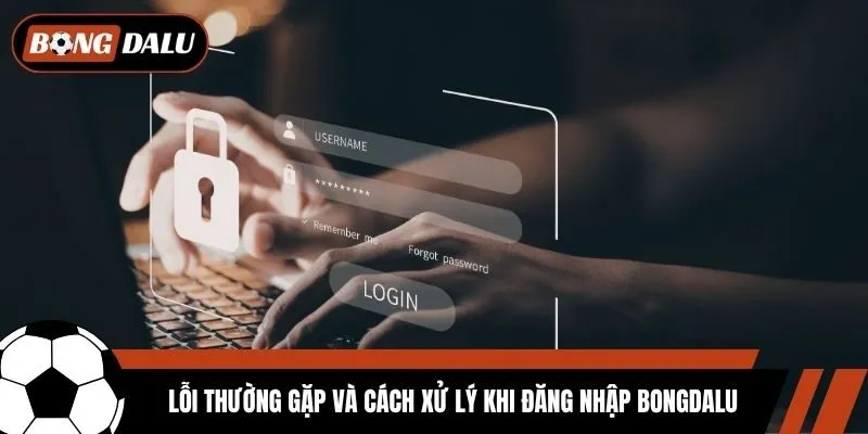 Lỗi thường gặp và cách xử lý khi đăng nhập Bongdalu