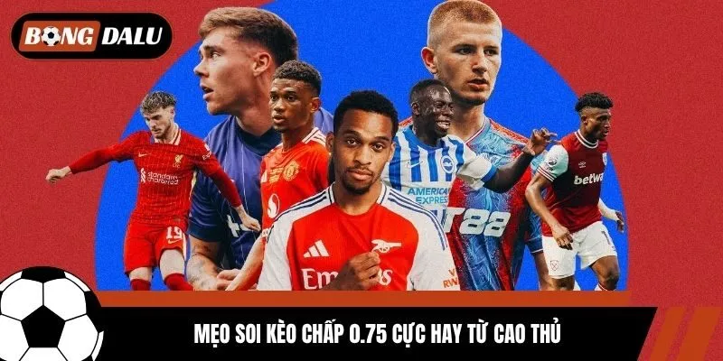 Mẹo soi kèo chấp 0.75 cực hay từ cao thủ