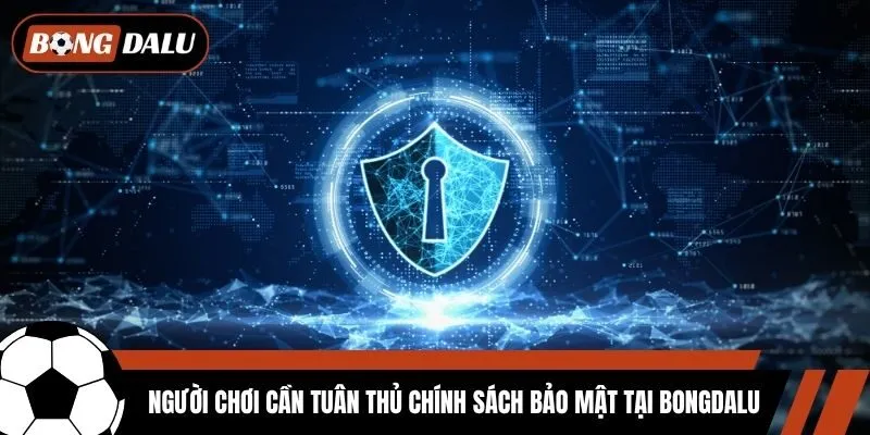 Người chơi cần tuân thủ chính sách bảo mật tại Bongdalu